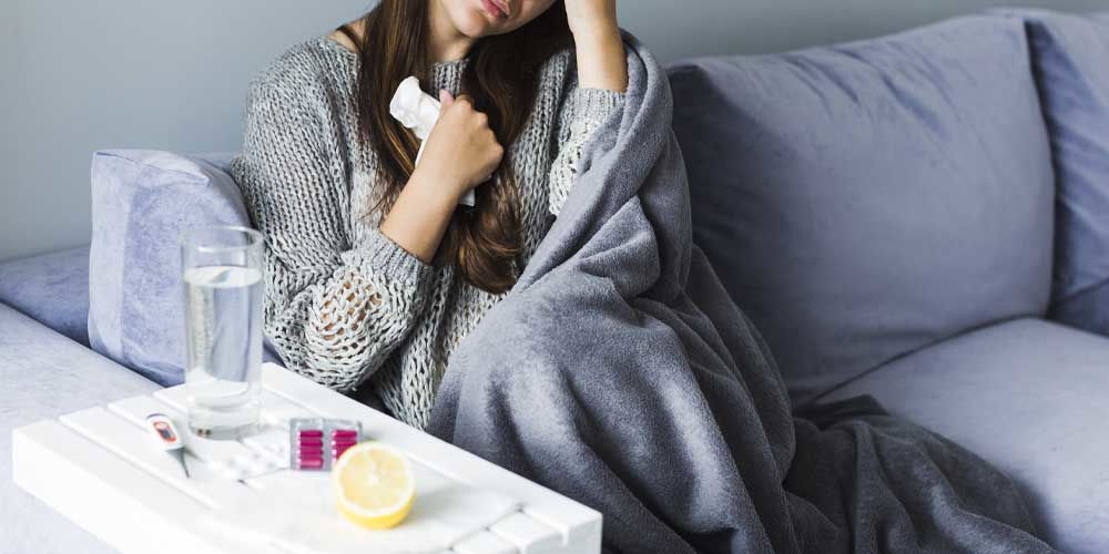 В Україні протягом тижня захворіли на грип та ГРВІ 145 тисяч осіб