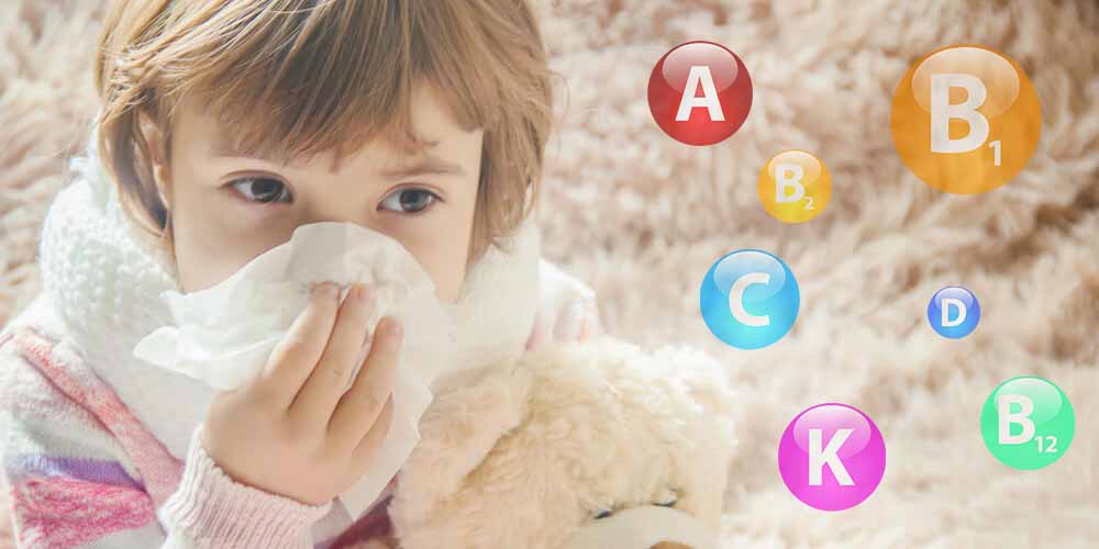 Дефіцит вітамінів у дітей: як захистити малюка від застуди