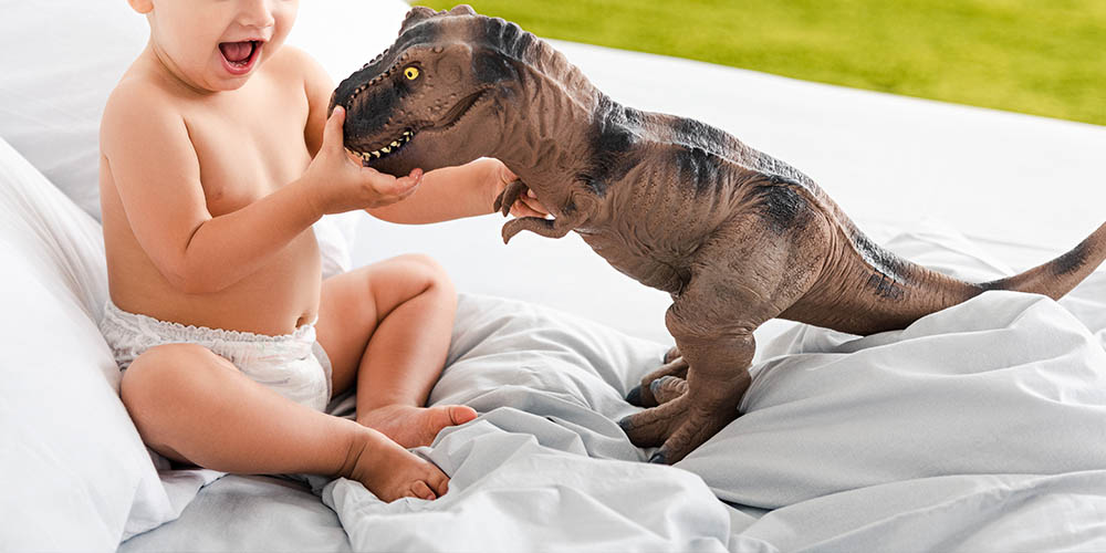Психологи объясняют увлечение детей динозаврами