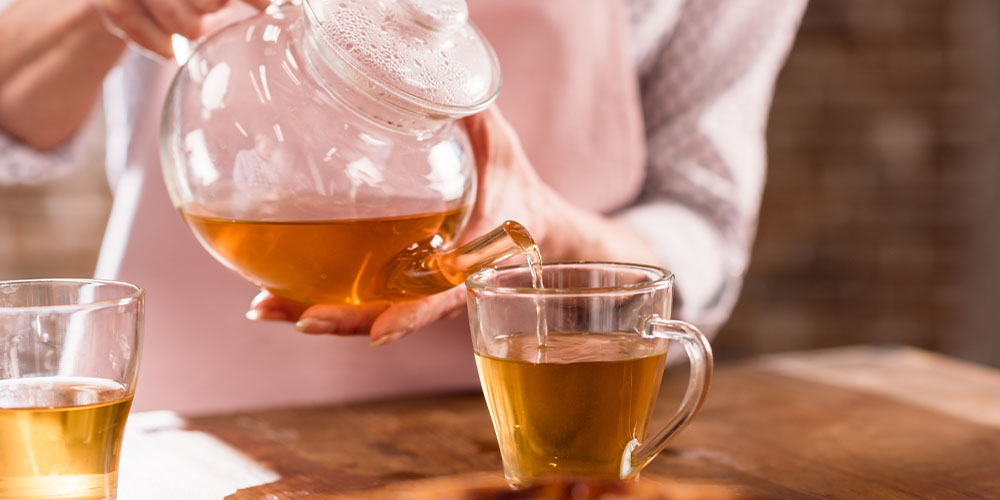 Употребление чая может повысить качество мозговой деятельности
