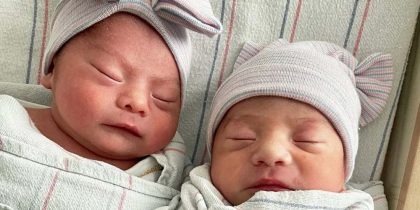 В США необычно родилась двойня: брат в 2021 году, а сестра в 2022